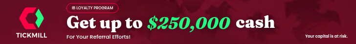 Tickmill promo banner