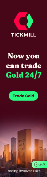 Tickmill Gold 24/7 — Trade gold around the clock