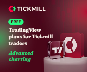 Tickmill TradingView promotional banner